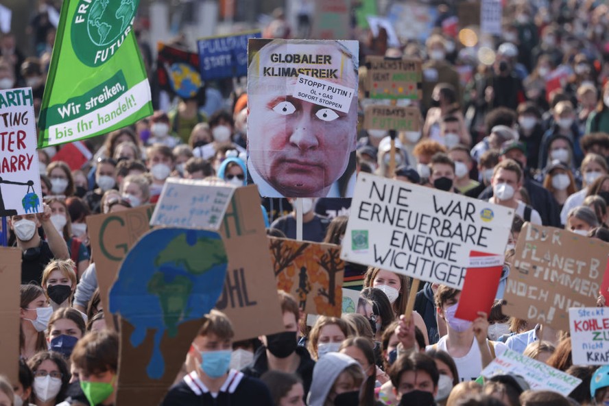 Protestos na Greve Global pelo Clima 2022