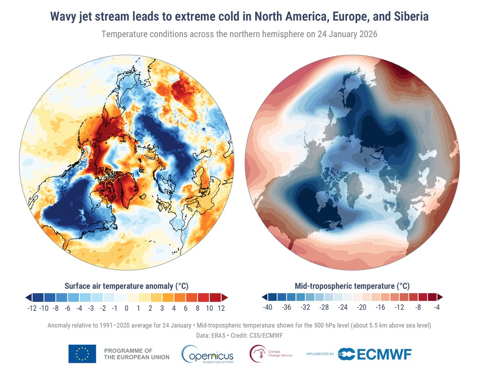 Janeiro foi o 5º mais quente, mas frio e calor extremos mostraram a ...