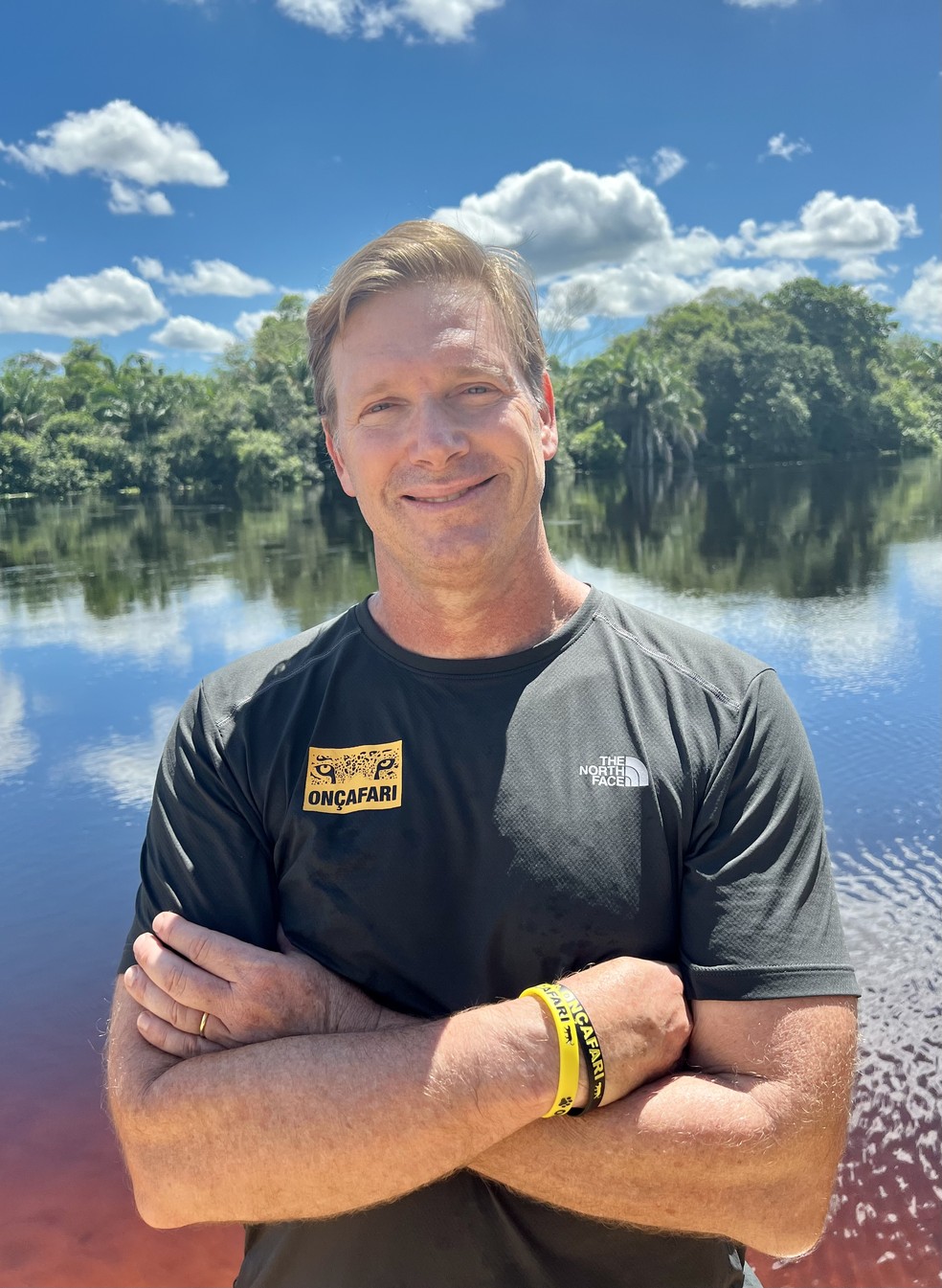 Premiado em Davos, fundador do Onçafari aposta em doações internacionais para expandir corredores ecológicos. — Foto: Onçafari/Divulgação