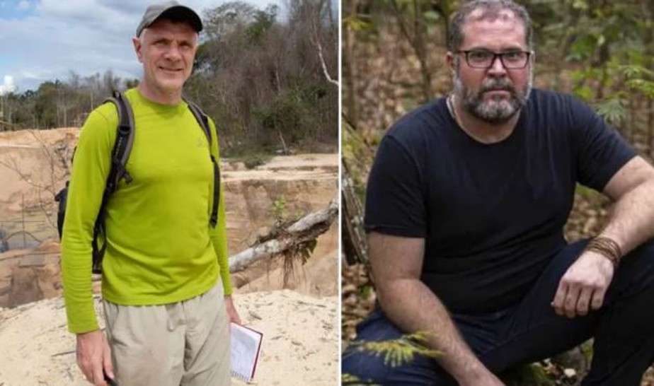 O jornalista inglês Dom Phillips e o indigenista Bruno Pereira estão desaparecidos na Amazônia