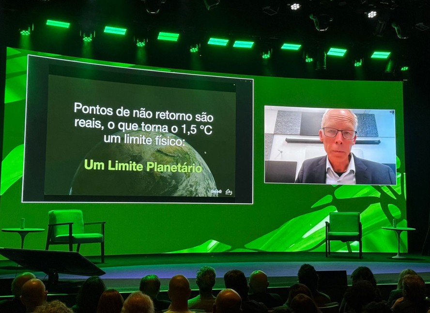 cientista sueco Johan Rockström, diretor do Instituto Potsdam para Pesquisa de Impacto Climático (PIK),