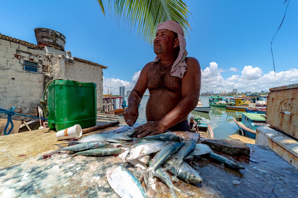 Pecador Flávio, mais conhecido como "Aricó" — Foto: Filipe Cadena/ Fundação Grupo Boticário