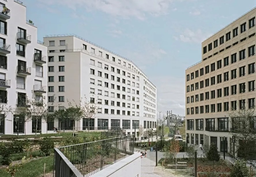 L’îlot fertile, o primeiro bairro com emissão zero de carbono de Paris, na França.