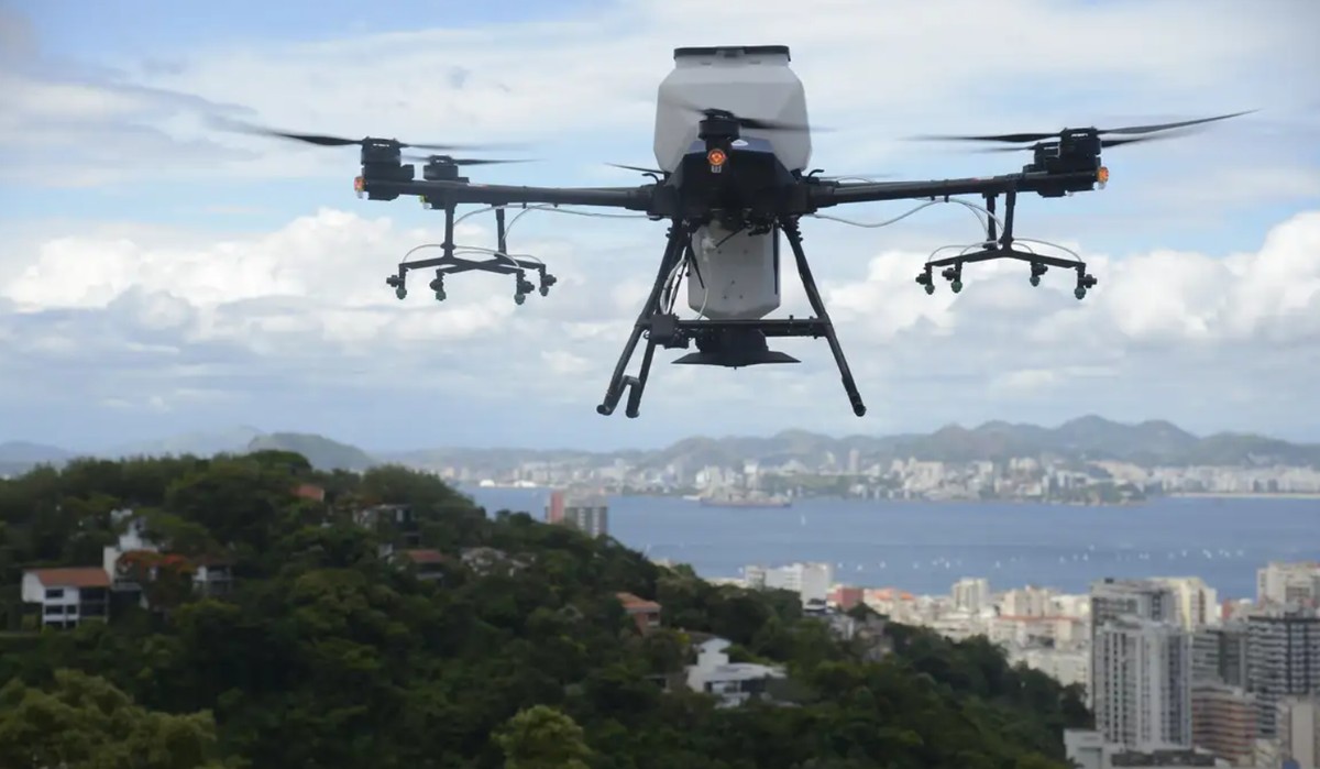 Rio contará com drone e inteligência artificial no reflorestamento ...
