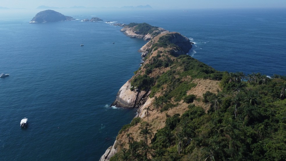 Monumento Natural (MONA) das Ilhas Cagarras, no Rio de Janeiro — Foto: Custódio Coimbra / O Globo 