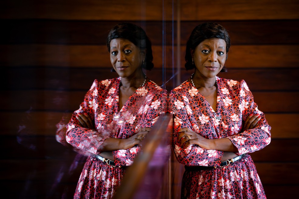 Arlette Soudan-Nonault, ministra do Meio Ambiente do Congo — Foto: Marcio Nagano