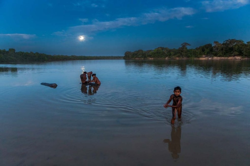 Comunidade Afukury Kuikuro do Alto Xingu — Foto: Ricardo Teles