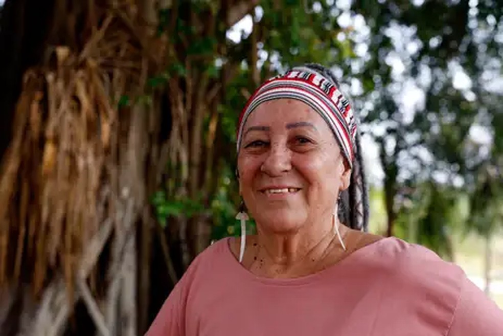 Maria Barcelos, indigenista, conhecida em Rondônia como Maria dos Índios — Foto: Tânia Rêgo/Agência Brasil