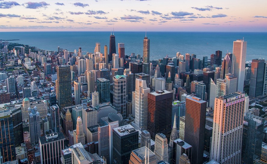Cidade de Chicago foi usada como modelo para estudo sobre mudança climática subterrânea