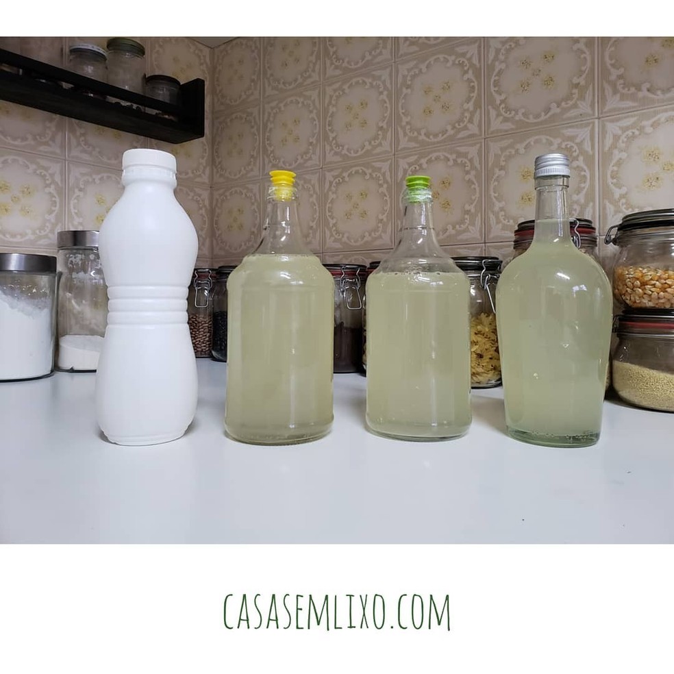 Sabão líquido para fazer em casa  — Foto: Foto: Reprodução/ Instagram