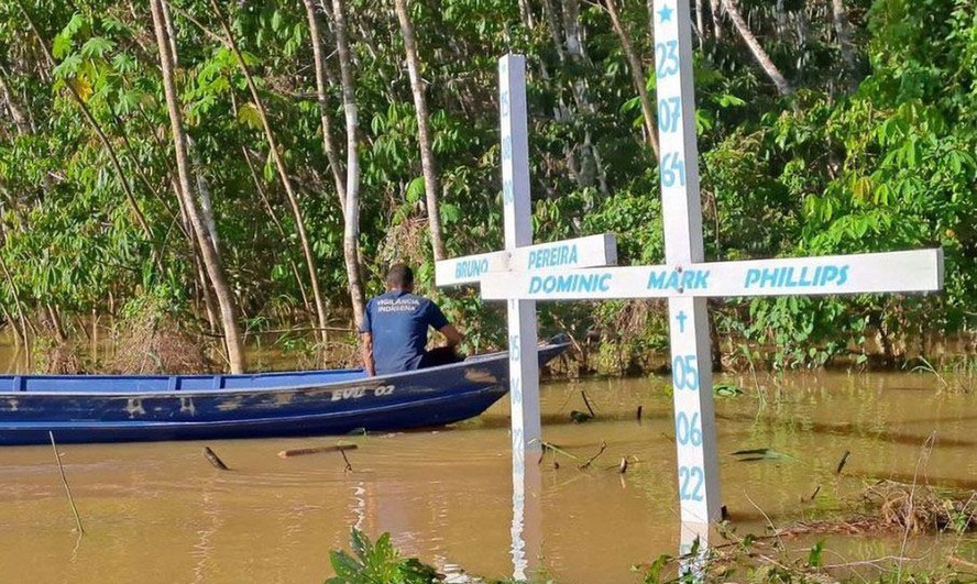 Mortes na Amazônia: no Brasil, foram 34 assassinatos no ano passado, contra 26, em 2021.