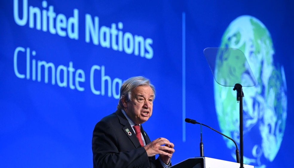 António Guterres, secretário-geral da ONU — Foto:  Jeff J Mitchell/GettyImages