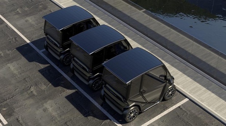 Veículo movido a energia solar da Squad Mobility