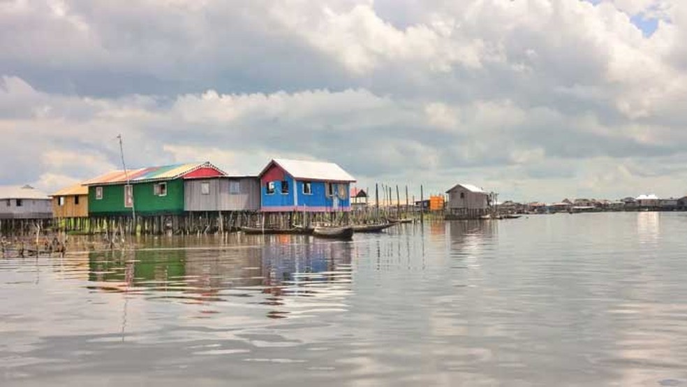 Conheça a vila flutuante que dá aula de sustentabilidade no continente africano — Foto: Divulgação