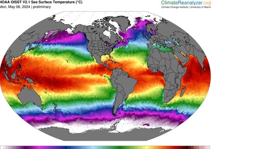 Oceanos: temperatura atingiu novo recorde todos os dias de 2023