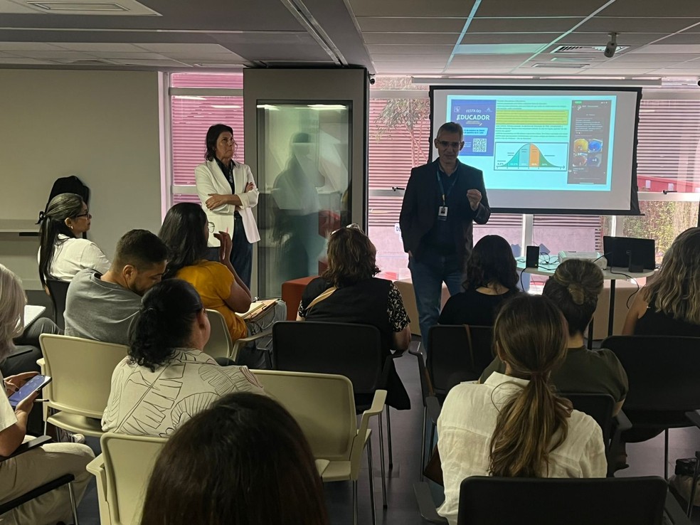Além do impacto prático e ambiental, há um benefício emocional gerado por esse engajamento, segundo pedagogo responsável pela iniciativa — Foto: Divulgação