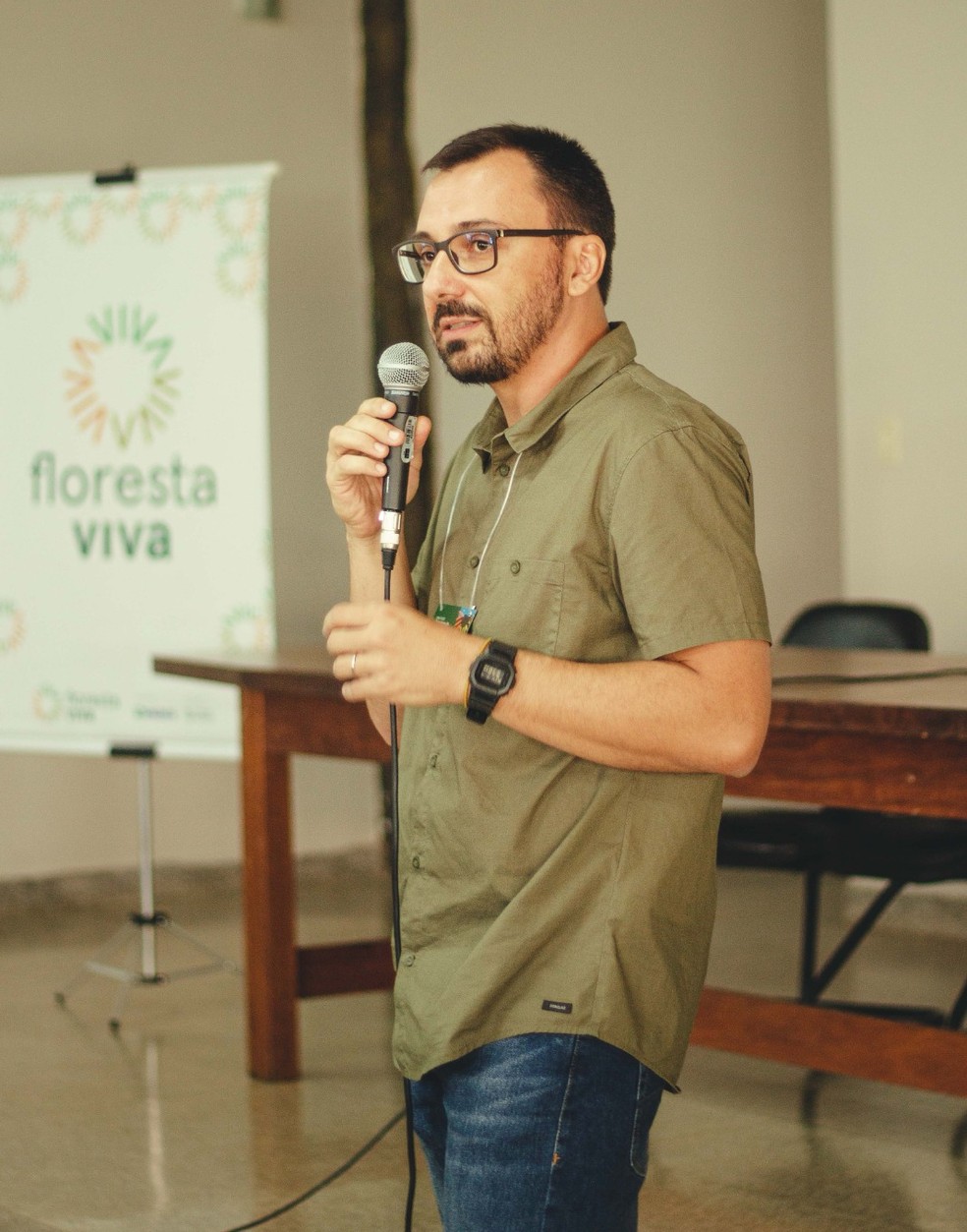 Rodolfo Cabral Marçal, biólogo e coordenador de projetos do FUNBIO. — Foto:  Rede Kalunga de Comunicação