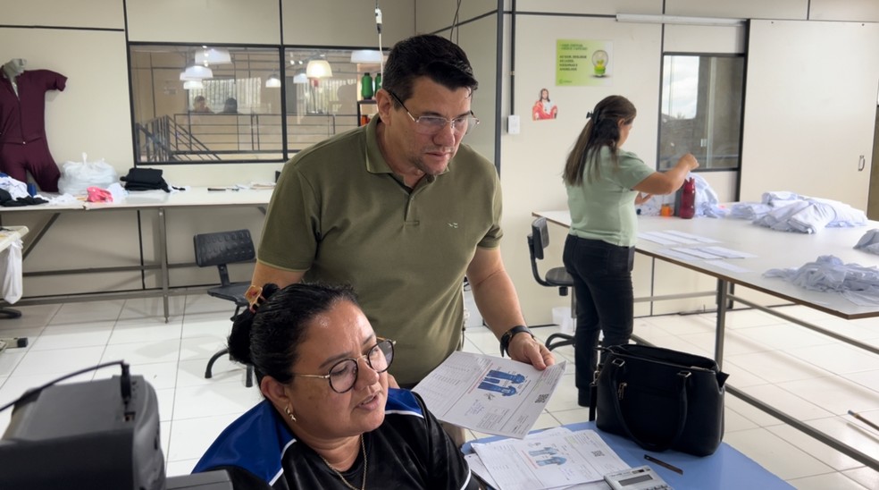 Cinaldo é um proprietário da empresa no interior do Pará — Foto: Divulgação/Brunno Favacho