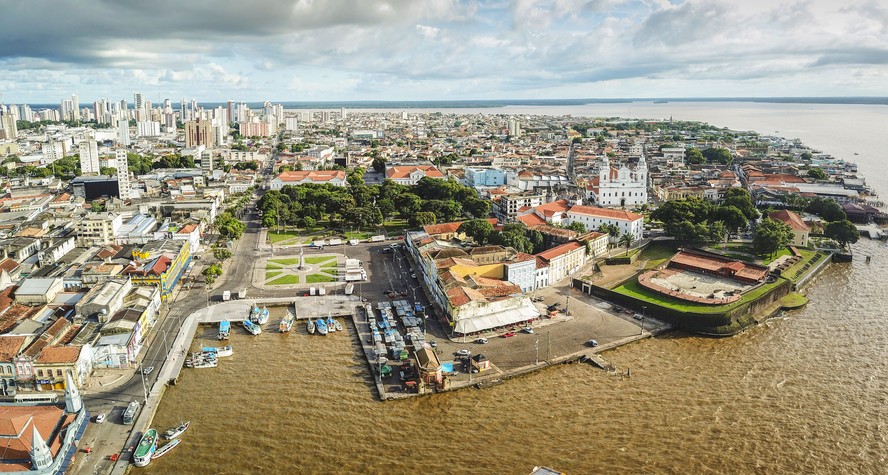 Cidade de Belém, capital do Pará, vai sediar série de eventos pré-COP30