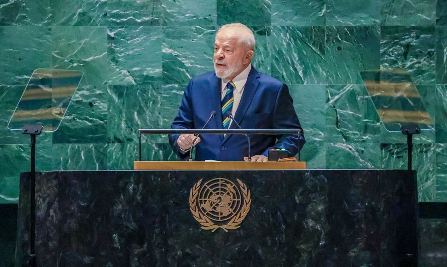 Lula abre assembleia geral da ONU em Nova York.