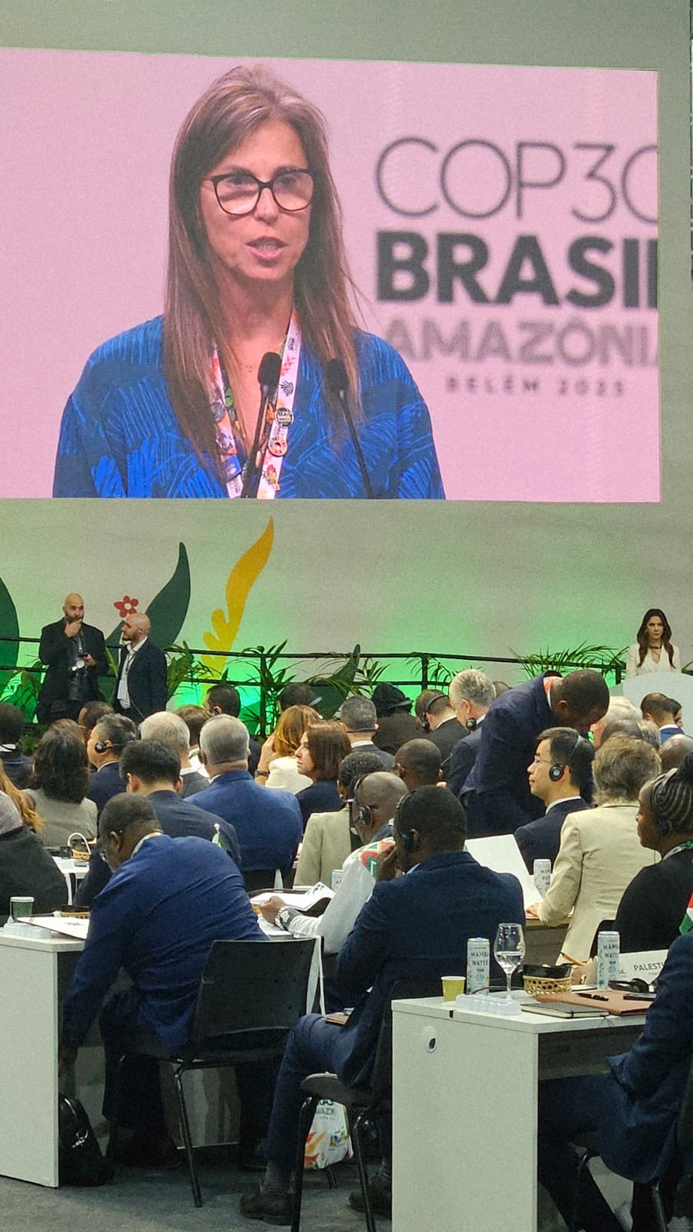 Marinez Scherer ressaltou importância do Mutirão Azul durante a COP30 — Foto: Divulgação
