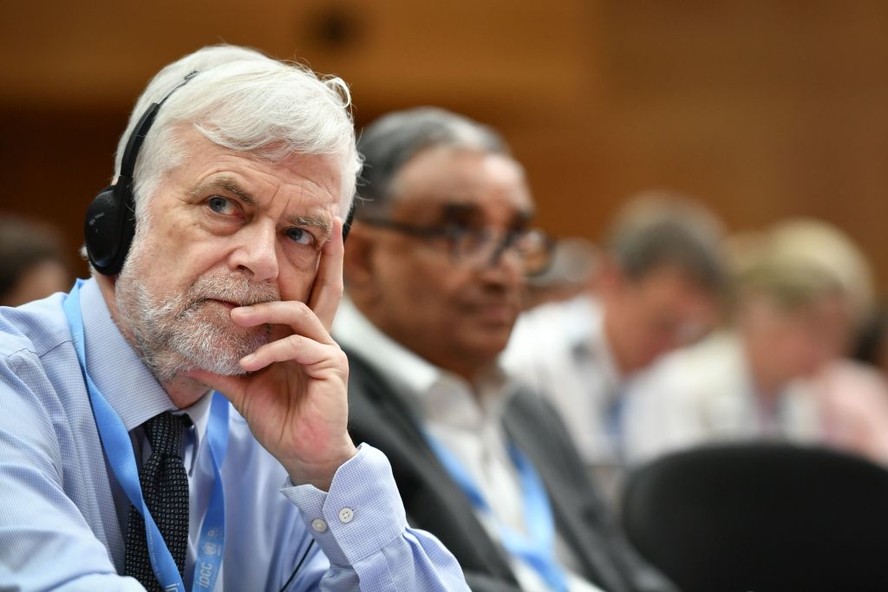 Jim Skea na reunião de abertura da 50ª sessão do órgão do IPCC